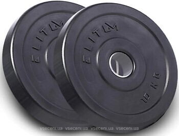 Фото Hop-Sport набір дисків композитних Elitum 2x10 кг