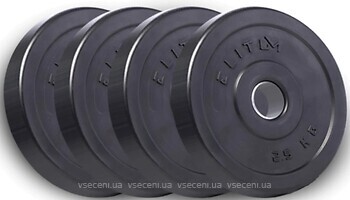 Фото Hop-Sport набір дисків композитних Elitum 4x2.5 кг