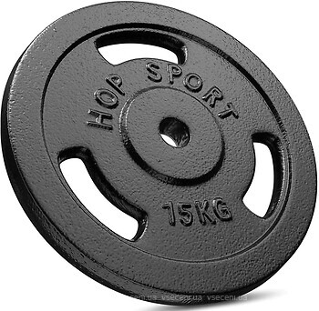 Фото Hop-Sport набір дисків металевих Elitum 2x15 кг