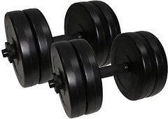 Фото Newt Гантелі набірні композитні Rock Pro 2х10.5 кг (NE-PL-G-010-2)