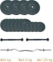 Фото Newt Набір штанга + гантелі Gym Set-W Rock Pro 47 кг (NE-PL-W-SET-47)