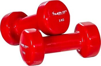 Фото Movit гантели виниловые 2x3 кг