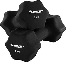 Фото Movit гантели неопреновые 2x5 кг