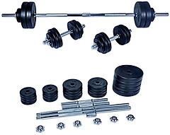 Фото Spartan Sport набір штанги + гантелі 50 кг