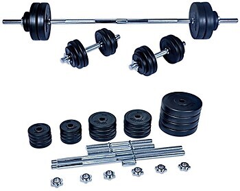 Фото Spartan Sport набір штанги + гантелі 50 кг