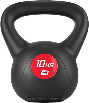 Фото Hop-Sport Гиря вінілова 10 кг (HS-PB0010KB)