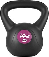 Фото Hop-Sport Гиря вінілова 14 кг (HS-PB014KB)
