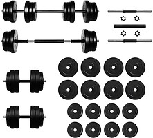 Фото RN Sport Гантелі набірні з функцією штанги 2x16 кг (RN_1231944)