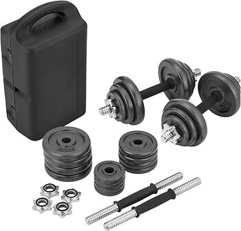 Фото Gymtek Гантелі чавунні 2x10 кг