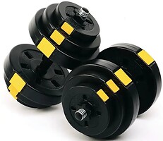 Фото Besport гантелі 2x18.5 кг