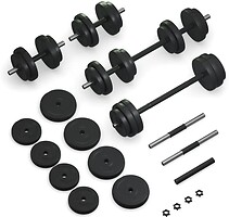 Фото Fit-On Гантели с функцией штанги 2 в 1 33 кг (2020-0007)