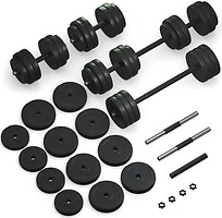 Фото Fit-On Гантели с функцией штанги 2 в 1 53 кг (2020-0011)