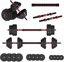 Фото Fit-On Гантели с функцией штанги 2 в 1 Pro 38 кг (2040-0038)