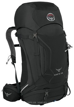 Фото Osprey Kestrel 58 black (ash grey)