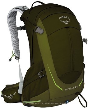 Фото Osprey Stratos 24 green (gator green)