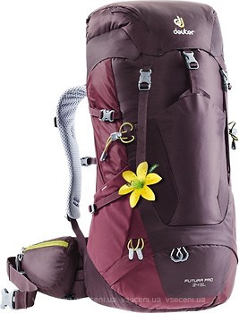 Фото Deuter Futura Pro 34 SL red (aubergine/maron)