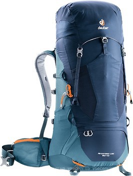 Фото Deuter Aircontact Lite 50+10 blue (navy/arctic)