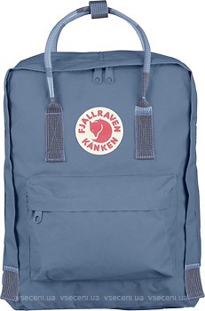 Фото Fjallraven Kanken 16 blue (blue ridge/random blocked)