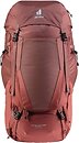 Фото Deuter Futura Air Trek 55+10 redwood/lava