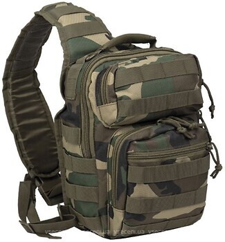 Фото Mil-tec One Strap Assault Pack S woodland (14059120)