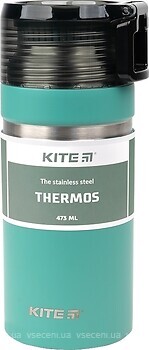 Фото Kite Thermos 473 мл Green (K21-320-02)