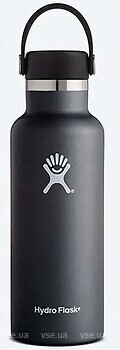 Фото Hydro Flask Standard Flex Cap 530 мл Black (S18SX001-BLACK)