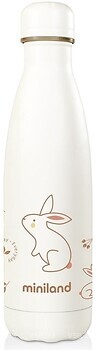 Фото Miniland Natur Bottle 500 мл Bunny (89346)