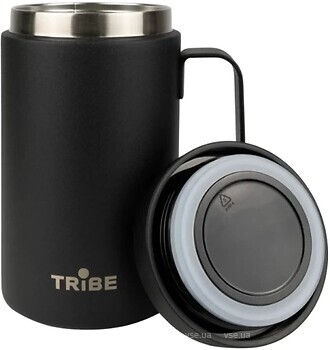 Фото Tribe Adventure Mug 450 мл Black (T-FA-0032-black)