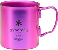Фото Snow Peak MG-053BL-US Ti-Double 450 мл Purple