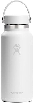 Фото Hydro Flask Wide Flex Cap 950 мл White (040.0011)
