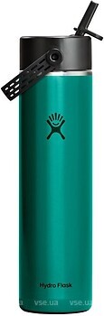 Фото Hydro Flask Hydro Flask Lightweight Wide Flex Straw 710 мл Emerald Green (LW24LWFS348)