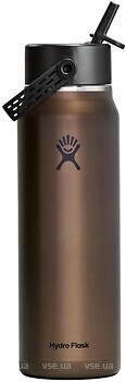 Фото Hydro Flask Hydro Flask Lightweight Wide Flex Straw 946 мл Cap Obsidian (LW32LWFS080)