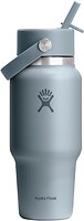 Фото Hydro Flask Wide Flex Straw Travel Bottle 621 мл Shale Grey (WT24CFS043)