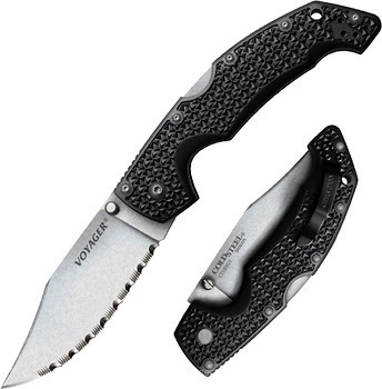 Фото Cold Steel Voyager Lg.Clip Point Serrated (29TLCCS)