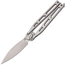 Фото Artisan Cutlery Kinetic Balisong D2 Steel Silver (1823PL-ST)