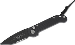 Фото Microtech Ludt Black Blade Serrated (135-2)