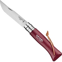 Фото Opinel №08 Baroudeur Inox Burgundy (002213)