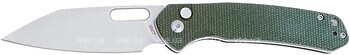 Фото CJRB Pyrite Wharncliffe Micarta Green (J1925A-MGN)