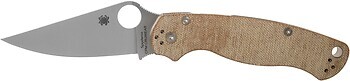 Фото Spyderco Para-Military 2 CPM Cru-Wear Micarta (C81MPCW2)