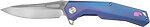 Фото Artisan Cutlery Zumwalt Titanium M390 Blue (1808G-BUM)