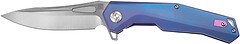 Фото Artisan Cutlery Zumwalt Titanium M390 Blue (1808G-BUM)