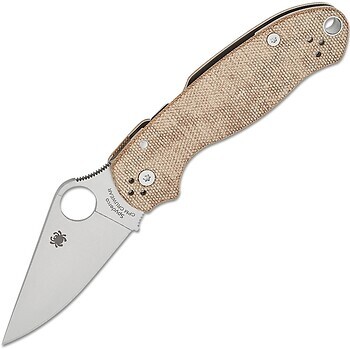 Фото Spyderco Para 3 Canvas Micarta Brown (C223MPCW)