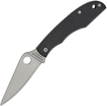 Фото Spyderco Grasshopper 12C27 G-10 Black (C138GBKP)