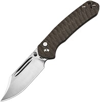 Фото CJRB Bowie Pyrite AR-SFII Micarta OD Green (J1942-ODG)