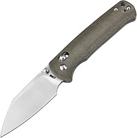 Фото CJRB Hectare-Alt AR-SFII Micarta OD Green (J1935AK-ODG)