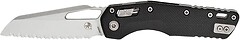 Фото Microtech MSI S/E SW Serrated Fluted G-10 Black (210-12FLGTBK)