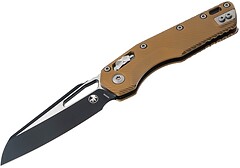 Фото Microtech MSI S/E Standard Fluted BB Aluminum Tan (210-1FLTA)