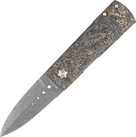 Фото Maserin Daga Damascus Fatcarbon Black/Gold (372/DG)