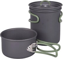 Фото Bo-Camp Explorer 2 Pieces Hard Anodized Anthracite/Green (2200240)