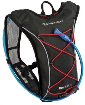 Фото Highlander Kestrel 4 Hydration Pack 6 Black/Red